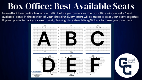 Box Office - Best Available Seats